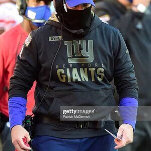 Nike New York Giants Salute To Service Black Sideline Hoodie Women's Size Small